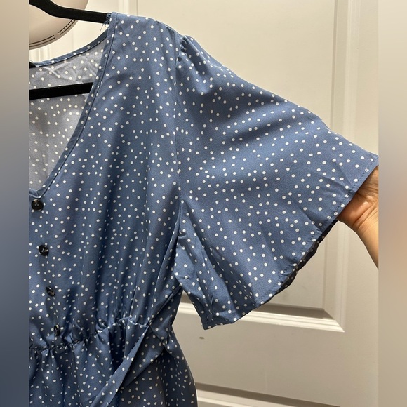 BloomChic Floral Print Ruffles Belted Blouse XL us14-16 - Picture 4 of 5